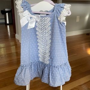 Eyelet dress